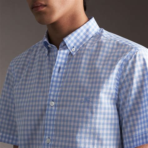 burberry button down collar short sleeve|Burberry Button Down Shirts Mens .